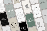 Powerful Instagram Quotes CANVA, a Social Media Template by Kimo Studio (Thumbnail 7 of 9)