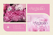 Argusho, a Serif Font by kerismaker (Thumbnail 5 of 12)