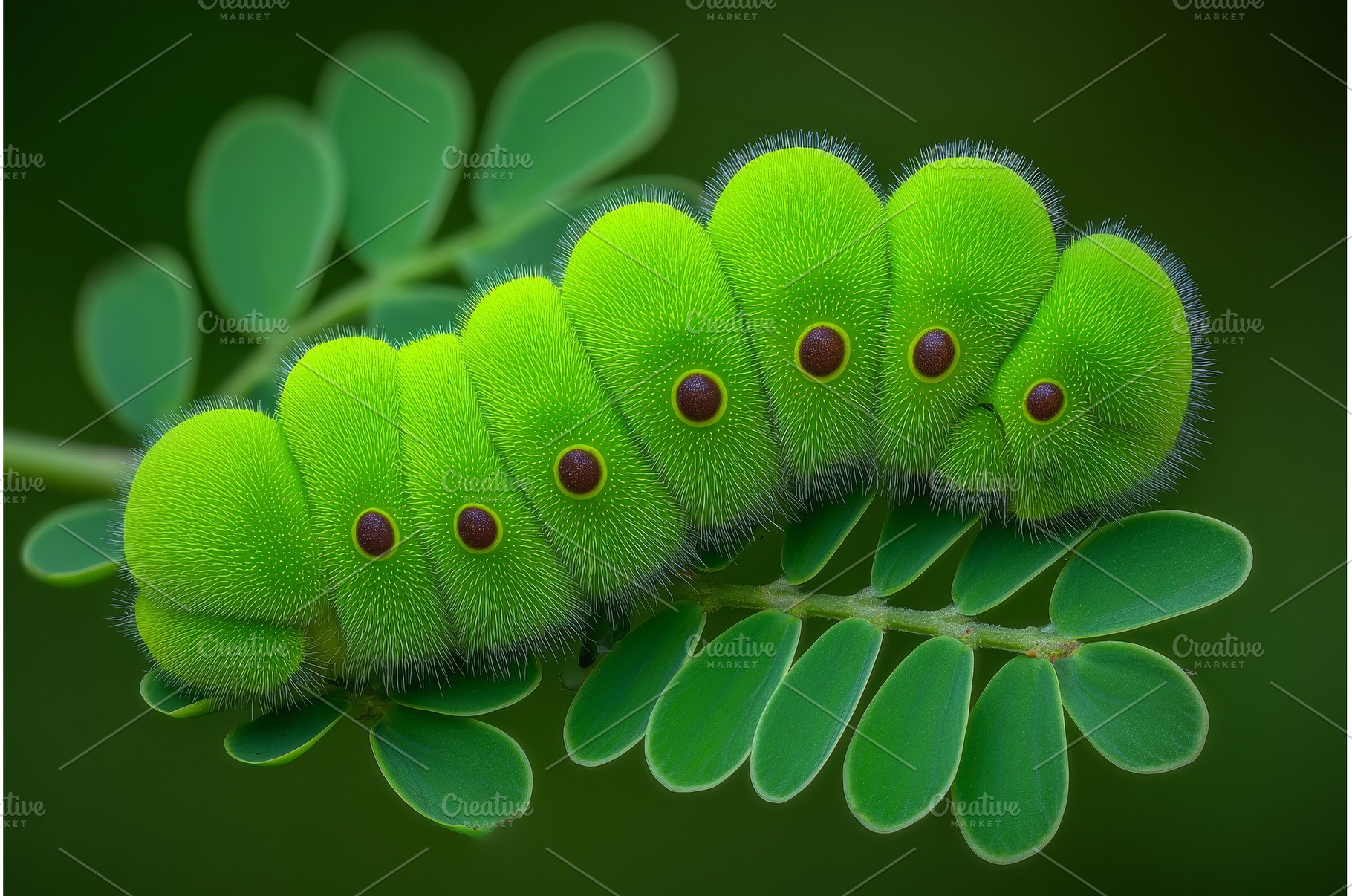 A poisonous caterpillar is shown in, an Animal Photo by ZinetroN