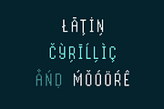 Byte Sans Pixel Font Family, a Font by alpercakici (Thumbnail 8 of 13)