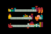 Tarakeeb - Arabic Color Font, a Script Font by Mostafa El Abasiry (Thumbnail 7 of 19)