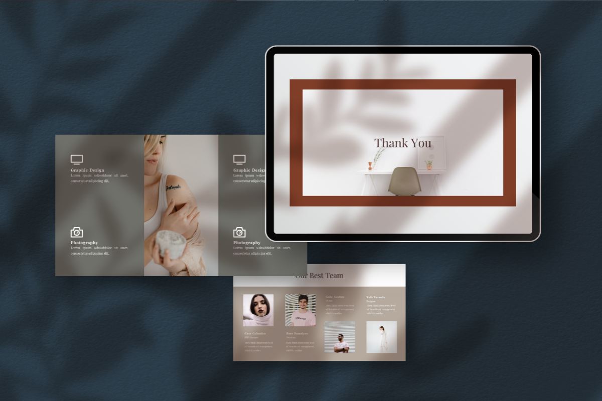 Mini-Malism Multipurpose Powerpoint, a Presentation Template by Inkofert (Photo 9 of 10)