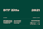 DTF Zitto, a Sans Serif Font by vladderkach57 (Thumbnail 2 of 4)