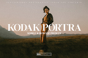 10 KODAK PORTRA Lightroom Presets, a Preset Add-On by MaPresets
