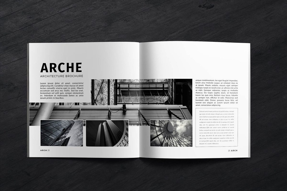 Square Architecture Brochure, a Brochure Template by New Lines (Photo 13 of 13)