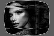Vintage TV Interference GLITCH Portr, an Action Add-On by designvillage (Thumbnail 3 of 13)