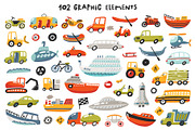 Kids transport collection, a Graphic by Murvin (Thumbnail 3 of 15)