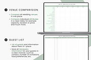 Wedding Planner Spreadsheet, a Templates & Theme by MondaySpark (Thumbnail 4 of 7)