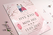 Korea Wedding Invitation, an Invitation Template by Aarley Kaiven (Thumbnail 2 of 2)