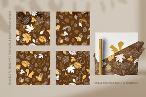 Autumn Seamless Patterns