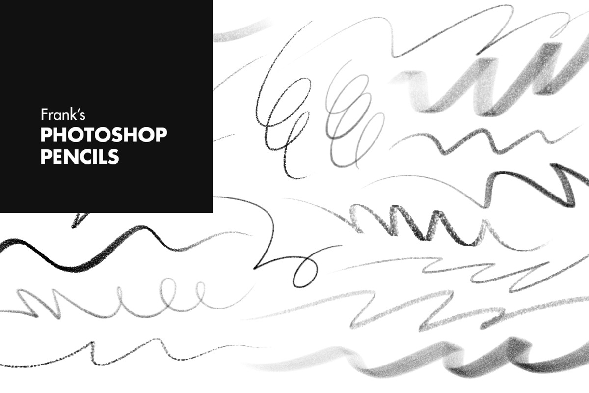 Photoshop Real Pencils, a Brush Add-On by Francisco Beltrán (Photo 3 of 5)