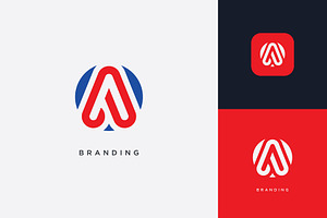A Letter Brand Logo, a Branding & Logo Template by Intenseartisan