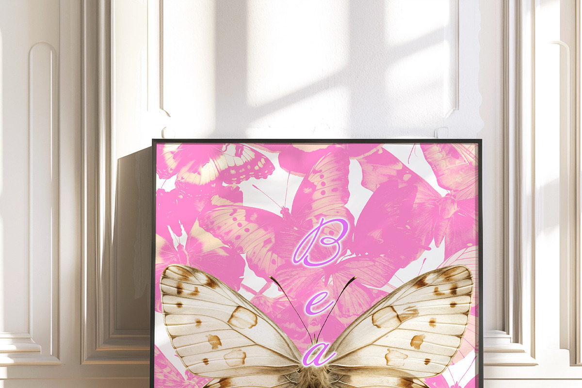 Moth and Butterflies, an Object Graphic by TheCuteShop (Photo 9 of 9)