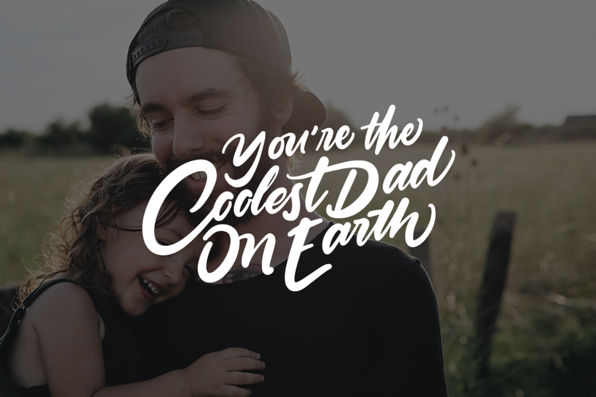 8 Father's Day Lettering Quotes, an Illustration by Davihero (Photo 2 of 11)