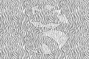 Seamless Glitter Animal Prints Slvr, a Pattern Graphic by RaccoonGirl Design (Thumbnail 3 of 3)
