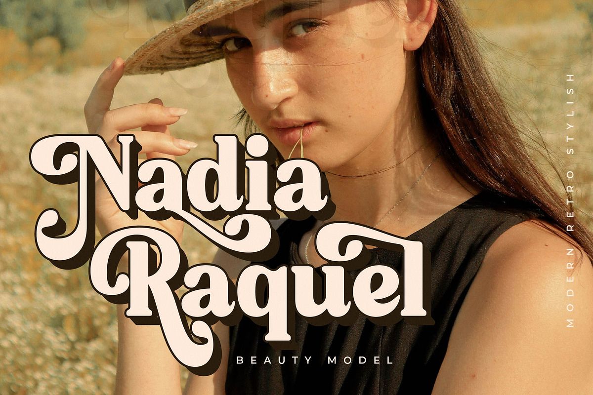 Bristle Radiant Modern Retro Stylish, a Serif Font by Letterena Studios (Photo 3 of 15)