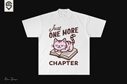 Just One More Chapter – Cat & Book, an Animal Illustration by shaondesigns (Thumbnail 2 of 4)
