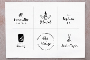 Elderflower Script Font Logos