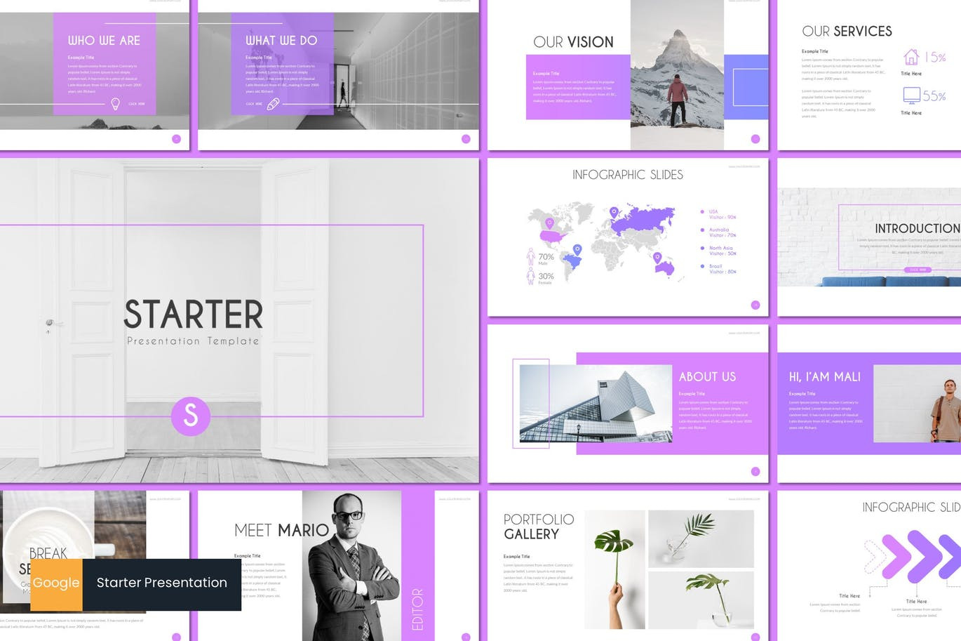 Starter - Google Slides Template, a Presentation Template by inspirasign