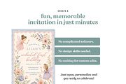 Fairy First Birthday Invitation, an Invitation Template by heynomi (Thumbnail 14 of 18)