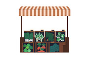 Farmers market stalls with food set, a Food Illustration by Good Studio (Thumbnail 2 of 7)