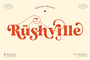 Rushville, a Serif Font by Umitype (Thumbnail 11 of 11)