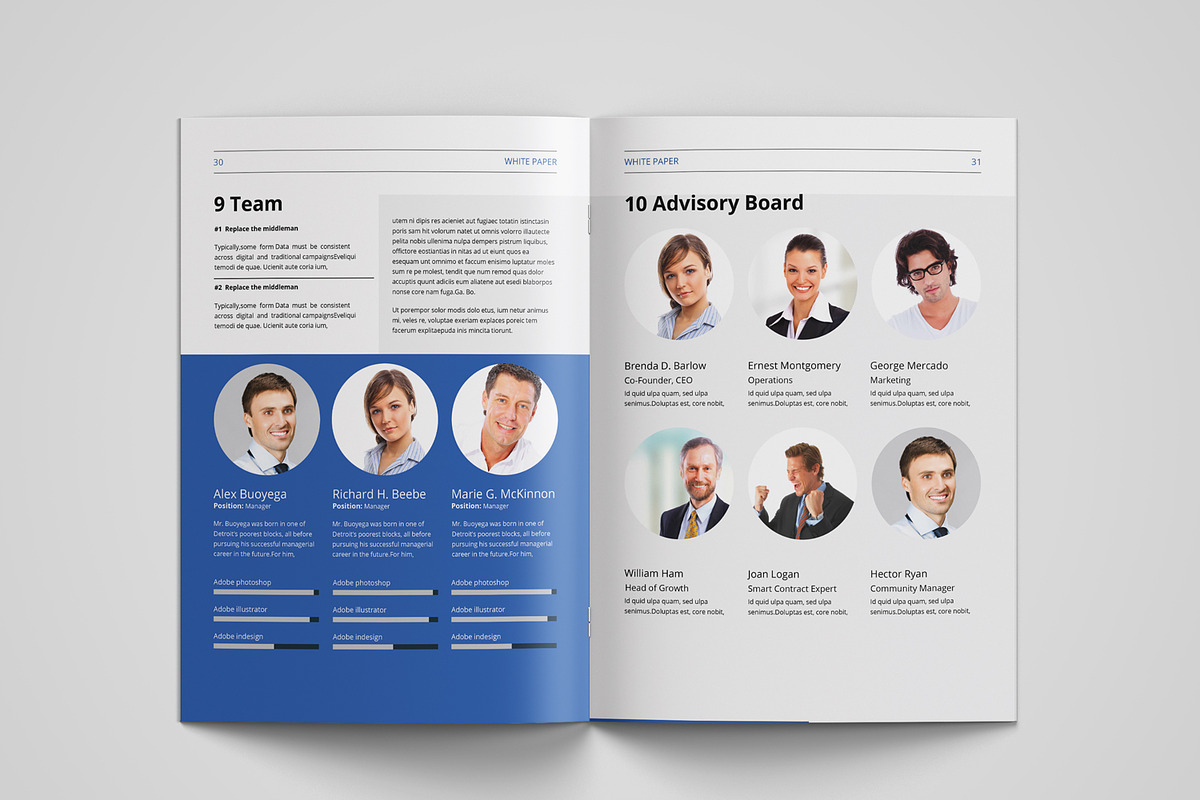 White paper template indesign, a Brochure Template by azadcsstune (Photo 17 of 18)