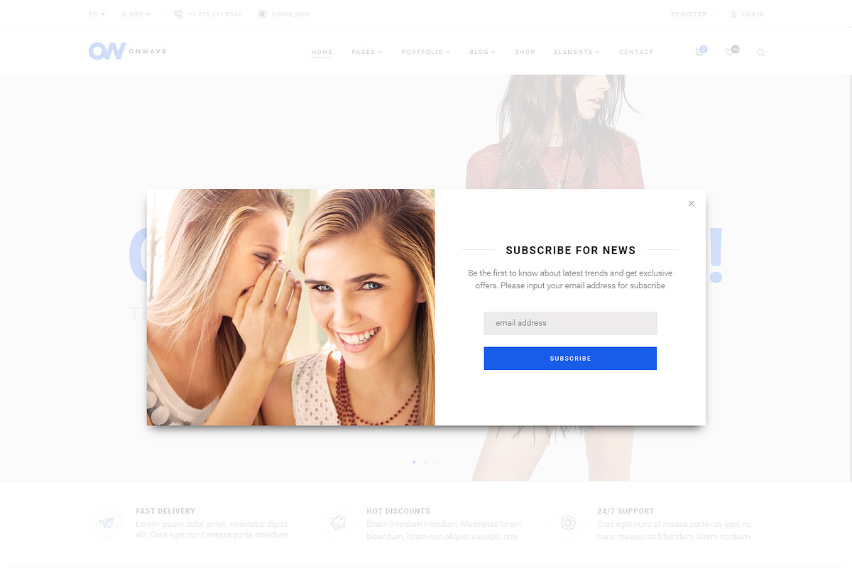 OnWave — Multipurpose PSD Template, a Websites & App Template by ScienteCraft (Photo 24 of 51)