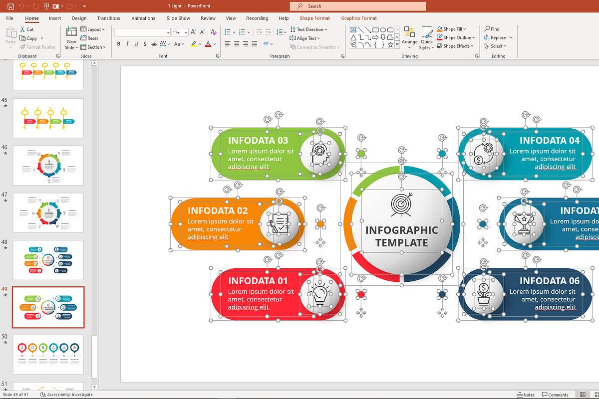 Structured Animated Presentation, a Presentation Template by Infographics project (Photo 3 of 13)