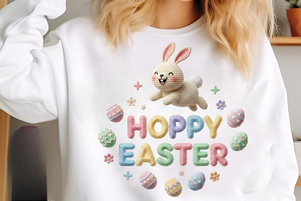 Easter Faux Yarn Clipart, an Illustration by SinaCreation (Photo 6 of 11)