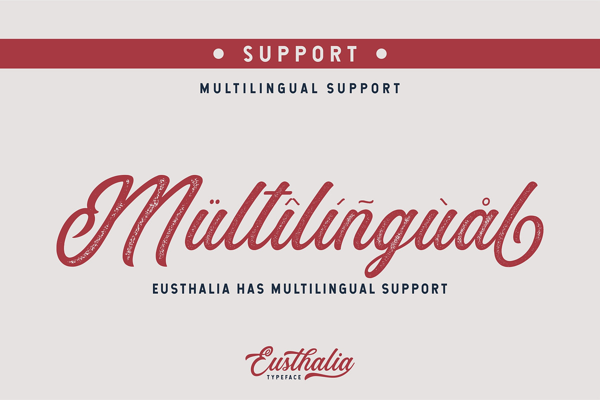 Eusthalia Typeface preview 4