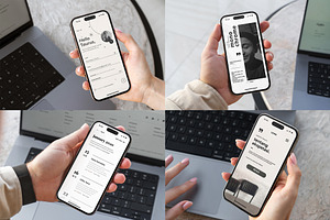 IPhone 14 Pro Screen MockUps