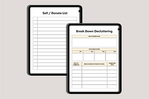 Digital Decluttering & Cleaning Plan