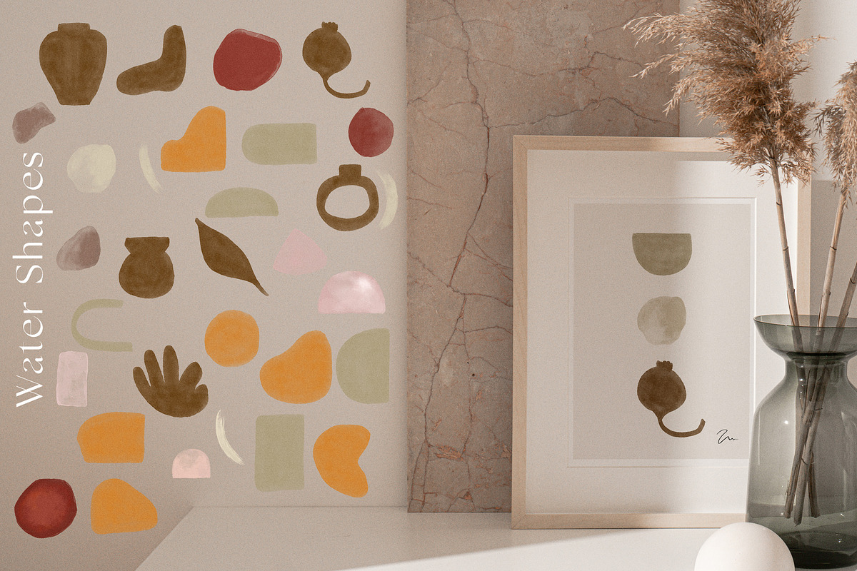 Modern Abstract Line Art & Shape Set, an Illustration by January Bloom (Photo 17 of 18)