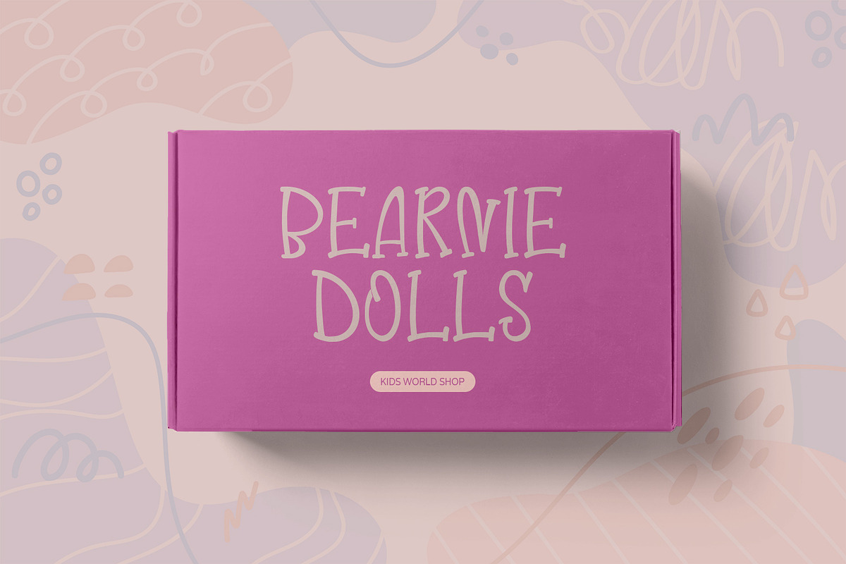 Blaniess Cute Display Font, a Handwritten Font by Maulana Creative (Photo 7 of 7)