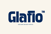 Glafio – Modern Sans Serif Inktrap, a Sans Serif Font by Mahesans Co (Thumbnail 1 of 10)