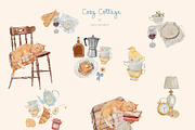 Cottagecore Clipart, Frames, Prints, a Decorative Illustration by whiteheartdesign (Thumbnail 17 of 34)