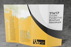 1117 Double Parallel Fold Mockups