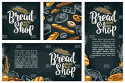 Poster seamless pattern bakery, a Food Illustration by MoreVector (Thumbnail 1 of 4)