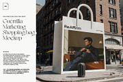 Guerrilla Marketing Shop Bag Mockup, a Mockup by ReAffirm (Thumbnail 2 of 10)