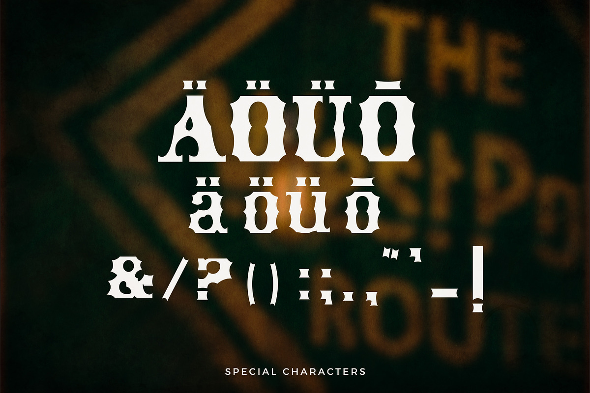 Xavier - Vintage Display Font preview 5