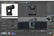 Stage Lighting Collection-14 PCS, an Object 3D Model by akerStudio (Thumbnail 275 of 309)