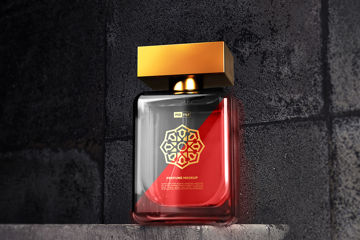 Luxury Perfume Mockup, a Packaging Mockup by Artlogs x Modaldesain (Photo 2 of 3)