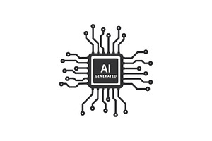 Artificial intelligence logo, a Branding & Logo Template by Saba Vector