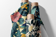 Floral Seamless Patterns Bundle, a Pattern Graphic by LESZ Design (Thumbnail 2 of 5)