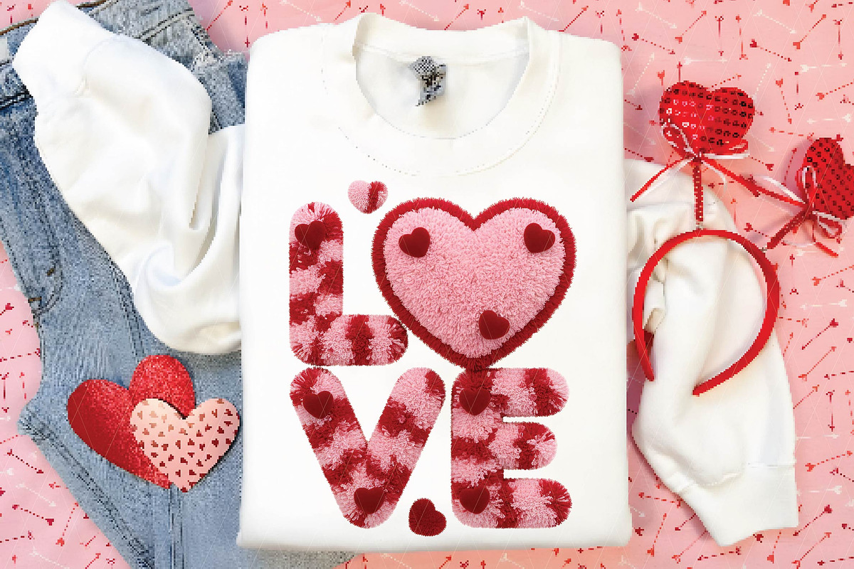 Faux Yarn Valentine Png Valentines L, an Illustration by DreamPrint404 (Photo 7 of 8)
