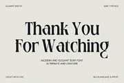 Basurist - Unique Modern Serif Bold, a Serif Font by Nokturnal13 (Thumbnail 14 of 14)