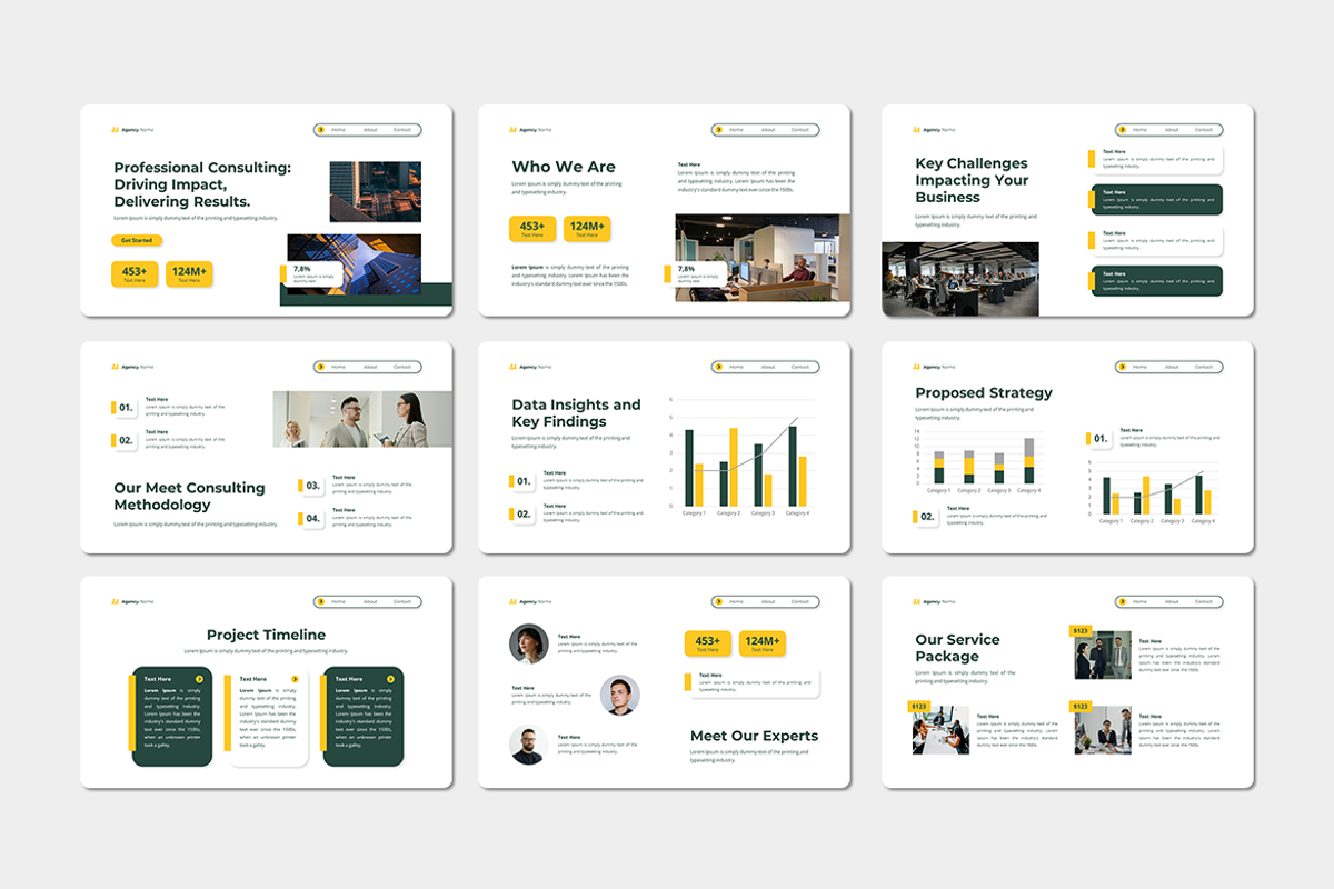 Professional Consulting - Keynote, a Presentation Template by Iqsiart Studio (Photo 2 of 3)