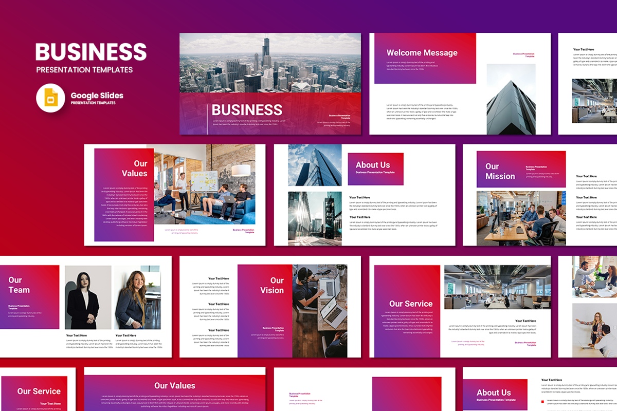 Business - Google Slides Template