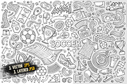 Soccer Objects & Elements Set, an Object Graphic by BALABOLKA (Thumbnail 3 of 4)